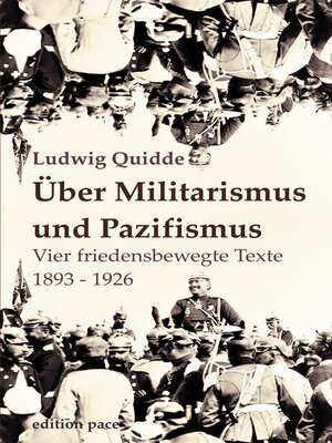 cover image of Über Militarismus und Pazifismus